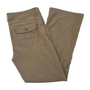 Prana Womens Tan Cargo Convertible Pants, Prana Womens Convertible Capris 142